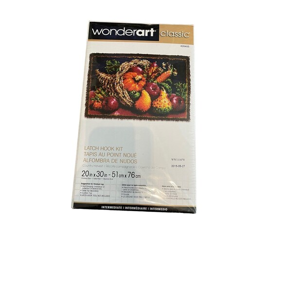 Latch Hook Kit New cornucopia - Picture 1 of 2